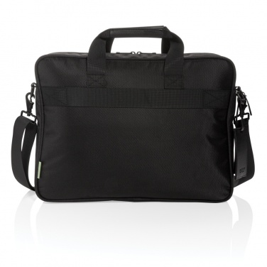 Logotrade promotional giveaway picture of: Swiss Peak RPET Voyager RFID 15.6" laptop bag