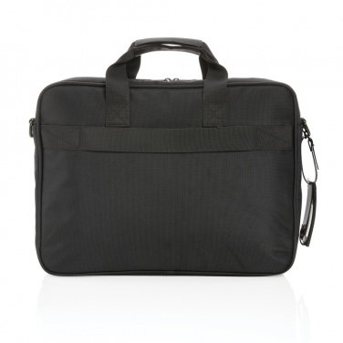 Logo trade promotional giveaway photo of: Swiss Peak AWARE™ RPET Voyager 15.6" laptop bag