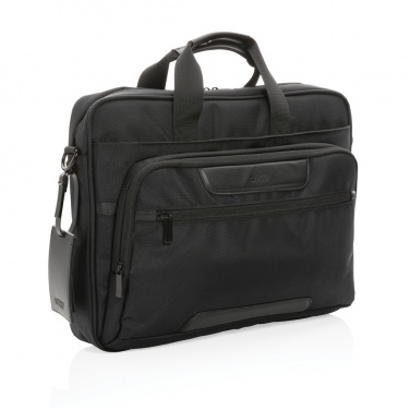 Logotrade promotional merchandise picture of: Swiss Peak AWARE™ RPET Voyager 15.6" laptop bag