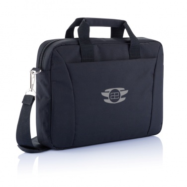 Logo trade promotional merchandise picture of: 15.4” exhibition laptop bag PVC free