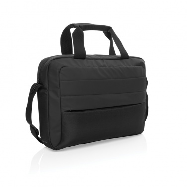 Logo trade promotional merchandise image of: Armond AWARE™ RPET 15.6 inch laptop bag