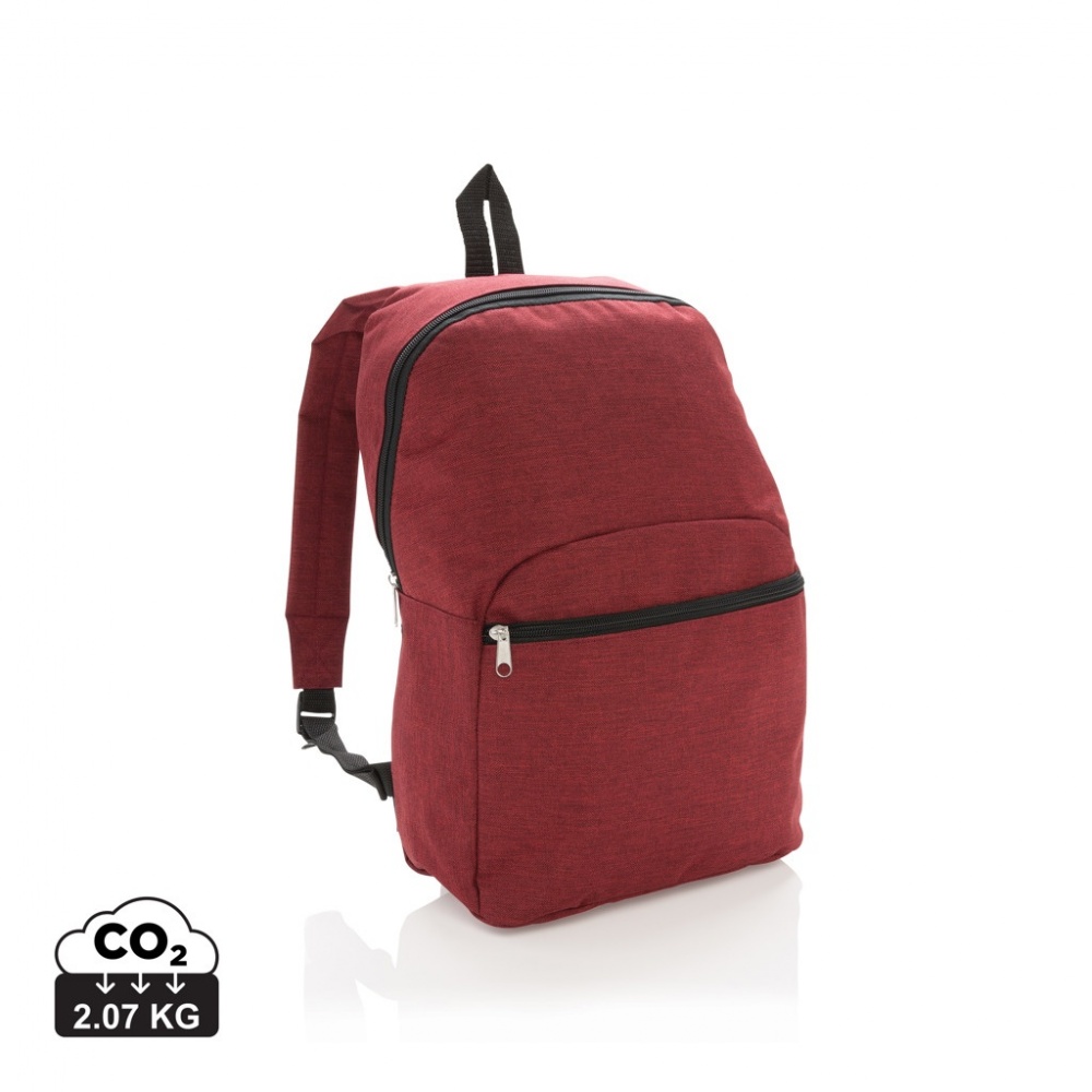 Logo trade promotional products image of: Classic two tone backpack