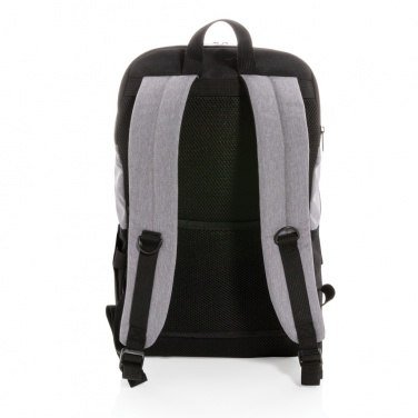 Logotrade advertising products photo of: Modern 15.6" USB & RFID laptop backpack PVC free