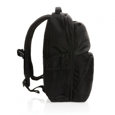 Logo trade promotional giveaways picture of: Swiss Peak AWARE™ RPET 15.6 inch commuter backpack