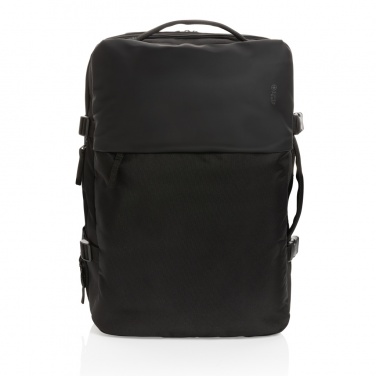 Logo trade business gift photo of: Swiss Peak AWARE™ RPET 15.6' expandable weekend backpack