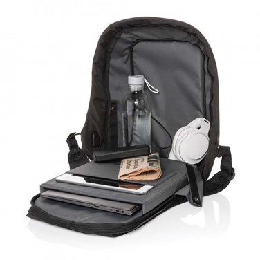 Logotrade promotional merchandise photo of: Swiss Peak AWARE™ anti-theft 15.6" laptop backpack
