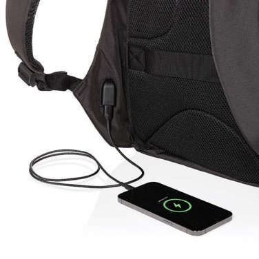 Logotrade promotional gifts photo of: Swiss Peak AWARE™ anti-theft 15.6" laptop backpack