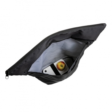 Logo trade business gifts image of: Dillon AWARE™ RPET lightweight foldable backpack