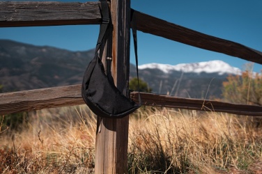 Logotrade promotional giveaway picture of: Crescent AWARE™ RPET half moon sling bag