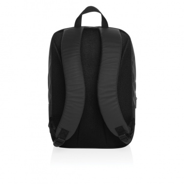 Logotrade business gift image of: Armond AWARE™ RPET 15.6 inch standard laptop backpack
