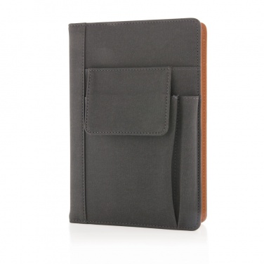 Logotrade business gifts photo of: Notebook with phone pocket