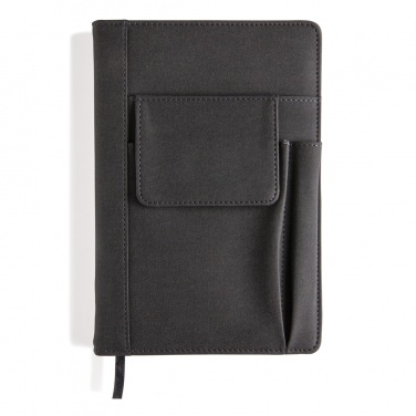 Logotrade promotional merchandise photo of: Notebook with phone pocket