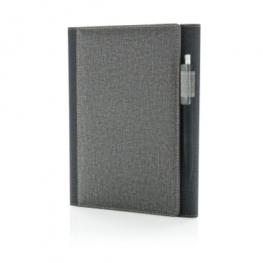 Logo trade corporate gifts image of: A5 Deluxe design notebook cover