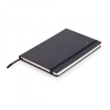 Logotrade promotional merchandise picture of: Deluxe hardcover PU A5 notebook