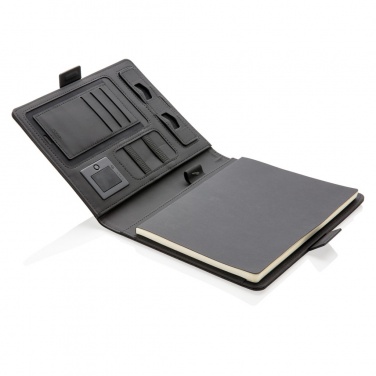 Logo trade promotional giveaways picture of: Air 5W wireless charging notebook cover A5