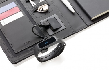 Logo trade promotional gifts image of: Air 5W wireless charging notebook cover A5