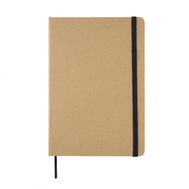 Logo trade advertising products picture of: A5 kraft notebook
