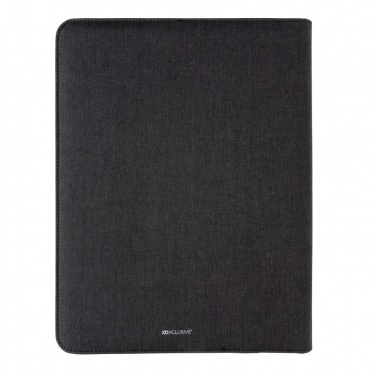 Logotrade promotional giveaway picture of: Air 5W wireless charging portfolio A4 w/ 5000 mAh powerbank