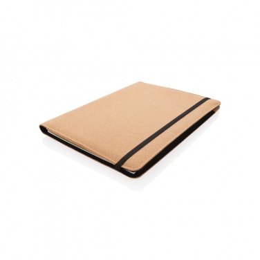 Logotrade promotional item picture of: Deluxe cork portfolio A4 with pen