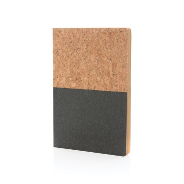 Logo trade promotional product photo of: A5 cork & kraft notebook