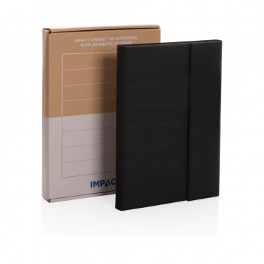 Logo trade advertising products picture of: Impact Aware™ A5 notebook with magnetic closure