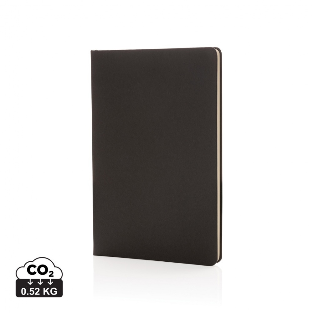 Logo trade business gifts image of: A5 hardcover notebook