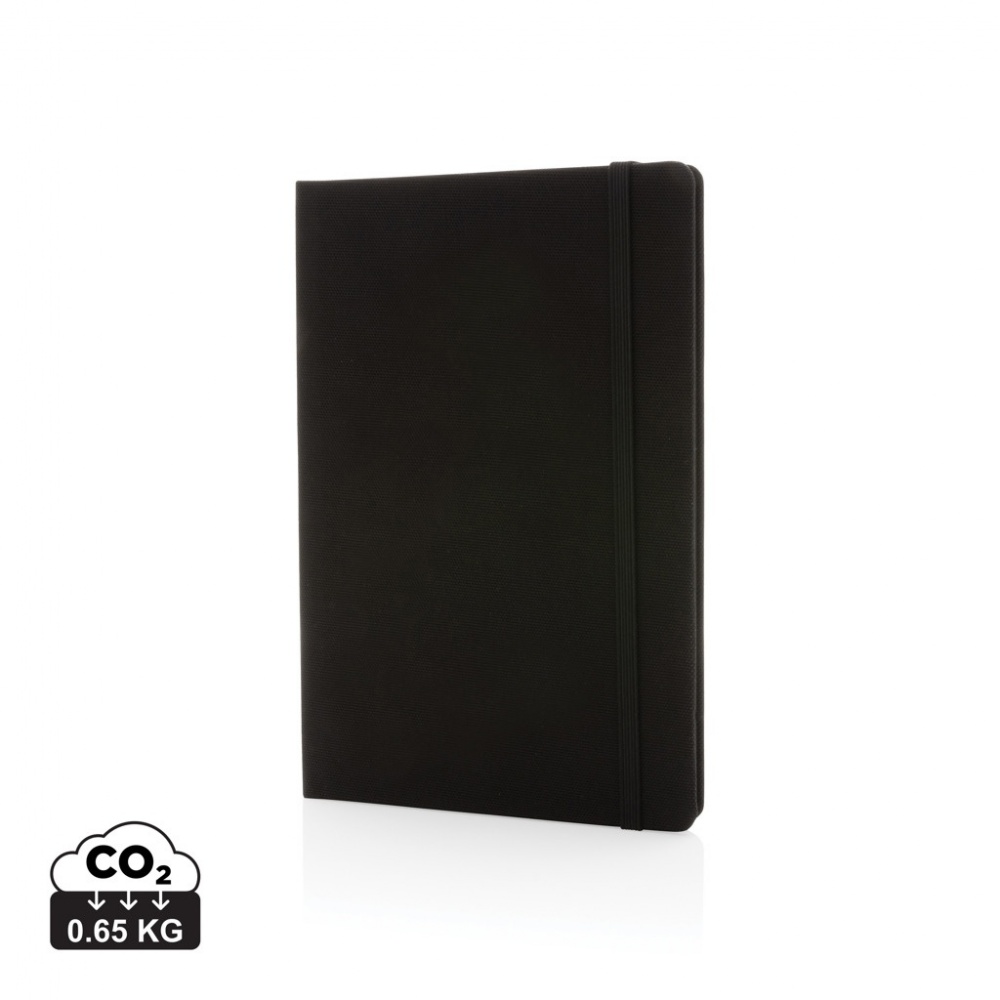 Logo trade advertising product photo of: GRS certified RPET A5 notebook