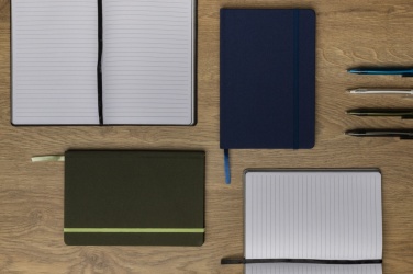 Logotrade promotional item image of: GRS certified RPET A5 notebook