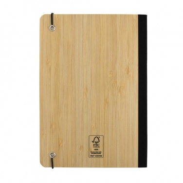 Logo trade advertising product photo of: Scribe bamboo A5 Notebook