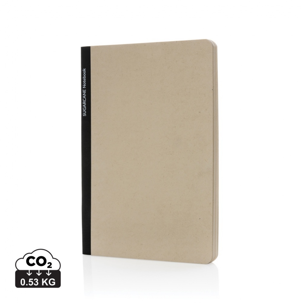 Logo trade promotional products picture of: Stylo Sugarcane paper A5 Notebook