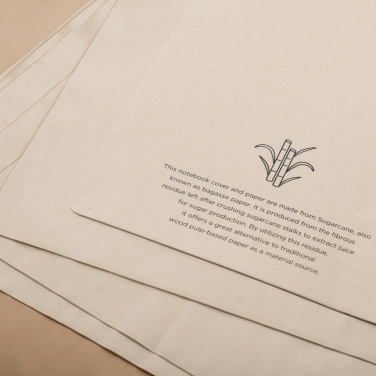 Logotrade promotional merchandise image of: Stylo Sugarcane paper A5 Notebook