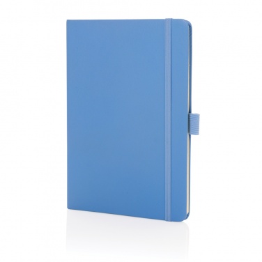 Logotrade promotional item image of: Sam A5 RCS certified bonded leather classic notebook