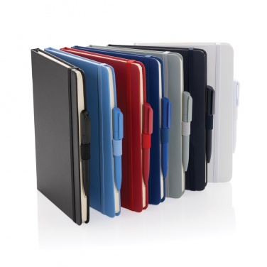 Logotrade promotional products photo of: Sam A5 RCS certified bonded leather classic notebook