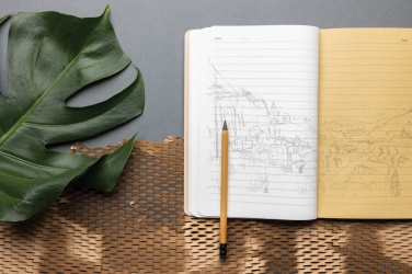 Logo trade promotional item photo of: Elowen A5 tree free notebook