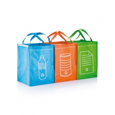 Logotrade business gift image of: 3pcs recycle waste bags