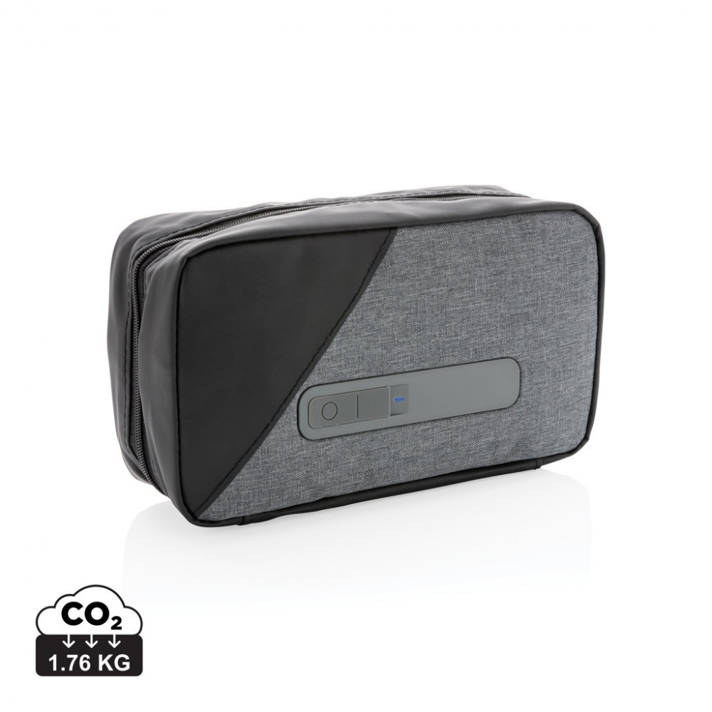 Logotrade promotional items photo of: Portable UV-C steriliser pouch with integrated battery