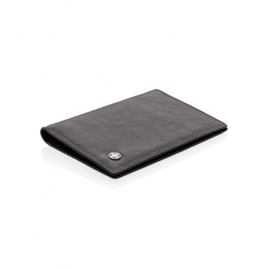 Logo trade advertising products image of: RFID anti-skimming passport holder