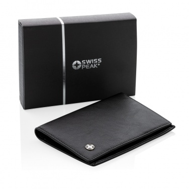 Logo trade promotional merchandise picture of: RFID anti-skimming passport holder