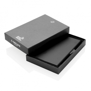 Logo trade promotional merchandise picture of: C-Secure aluminium RFID card holder