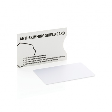 Logotrade promotional item picture of: Anti-skimming RFID shield card with active jamming chip
