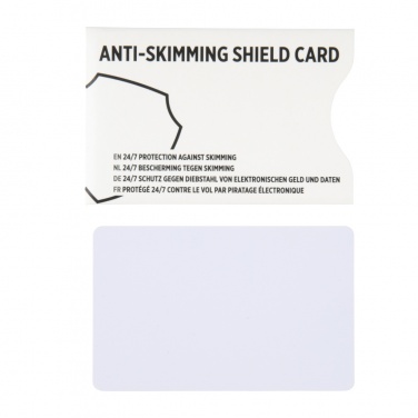 Logotrade advertising products photo of: Anti-skimming RFID shield card with active jamming chip