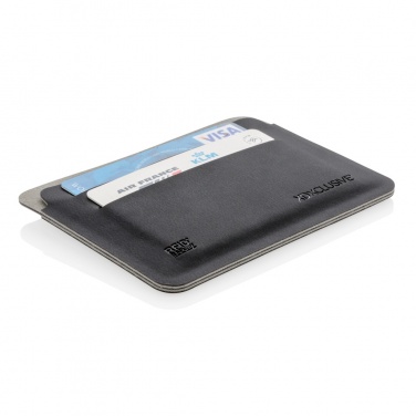 Logo trade promotional giveaways picture of: Quebec RFID safe cardholder