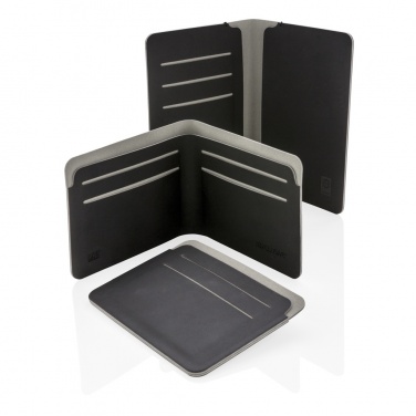 Logo trade promotional giveaway photo of: Quebec RFID safe cardholder