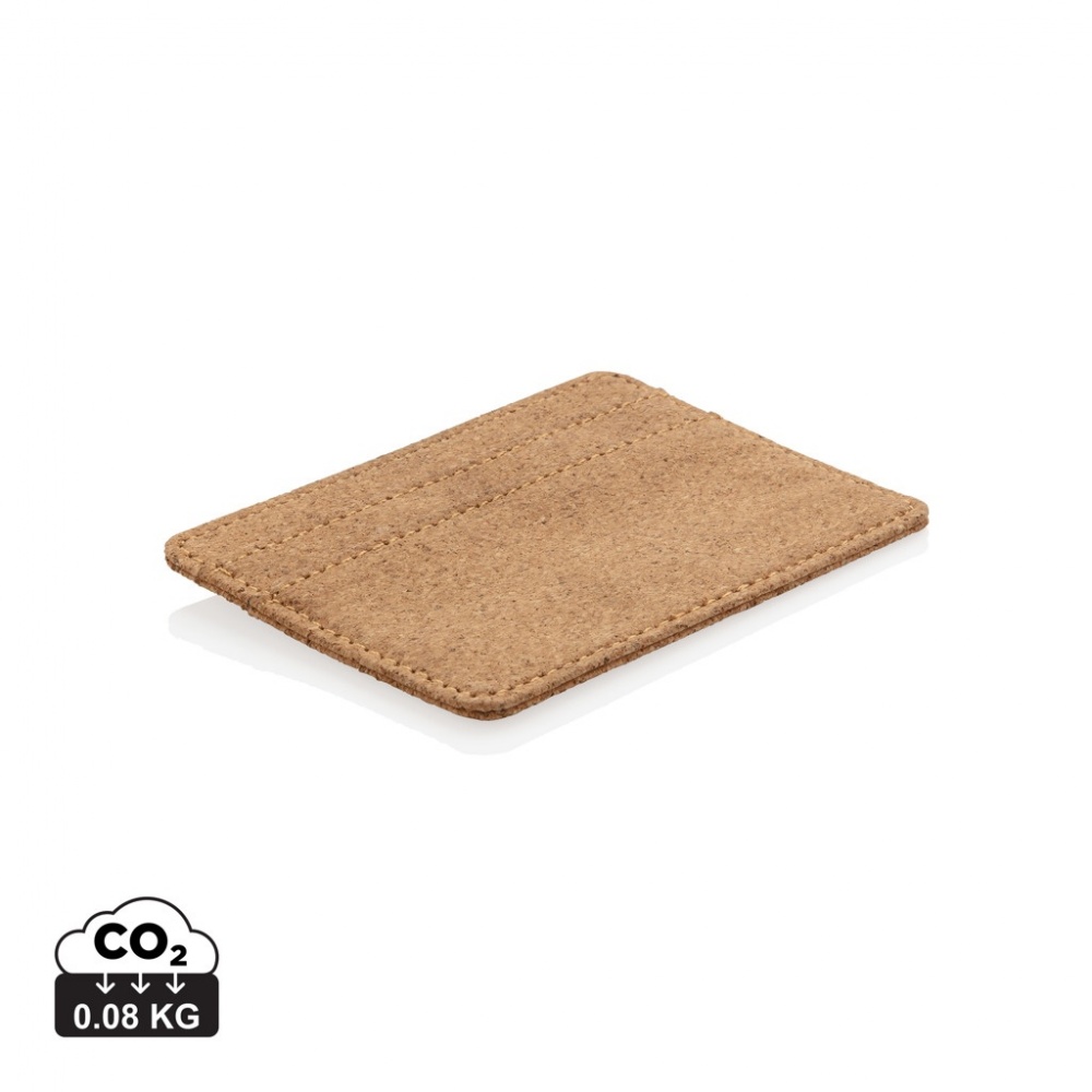 Logo trade corporate gift photo of: Cork secure RFID slim wallet