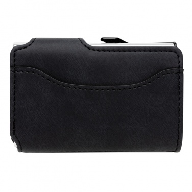Logotrade promotional item picture of: Standard aluminium RFID cardholder with PU wallet