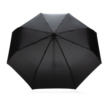 Logo trade business gift photo of: 21" Impact AWARE™ RPET 190T auto open/close umbrella