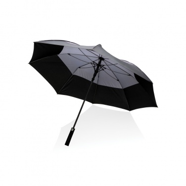 Logotrade advertising products photo of: 27" Impact AWARE™ RPET 190T auto open stormproof umbrella