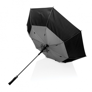Logo trade promotional item photo of: 27" Impact AWARE™ RPET 190T auto open stormproof umbrella