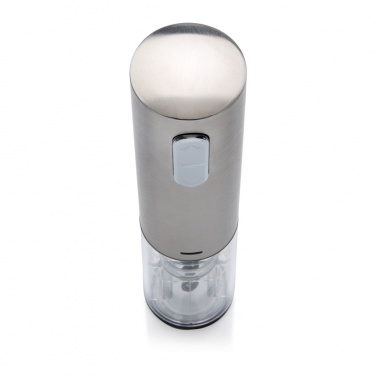 Logo trade promotional items image of: Electric wine opener - USB rechargeable