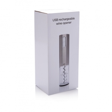 Logotrade advertising products photo of: Electric wine opener - USB rechargeable